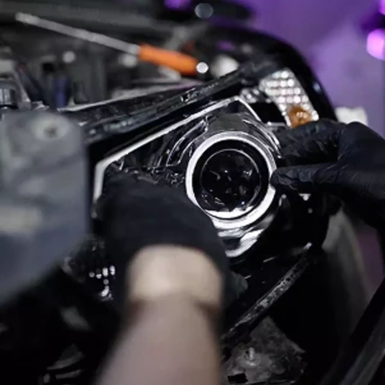 Улучшение света фар (установка и замена линз, установка билед, biled)